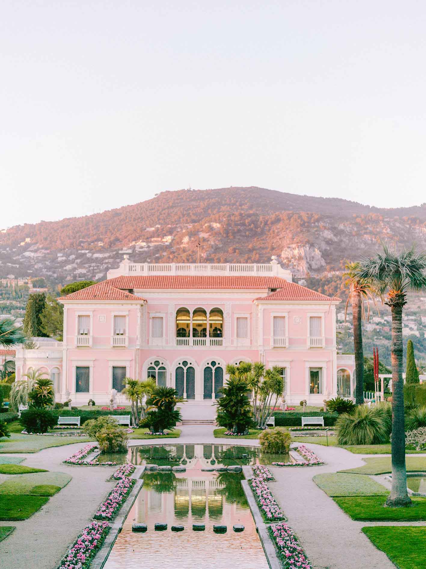 Villa Ephrussi de Rothschild and its French garden in Saint-Jean-Cap-Ferrat